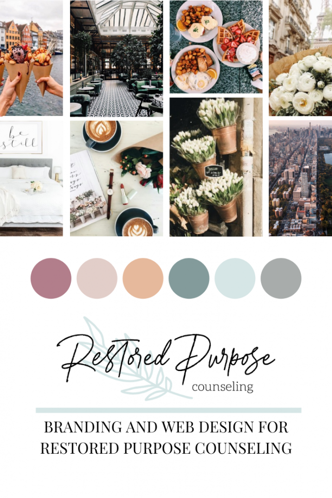 Branding and Web Design for Restored Purpose Counseling