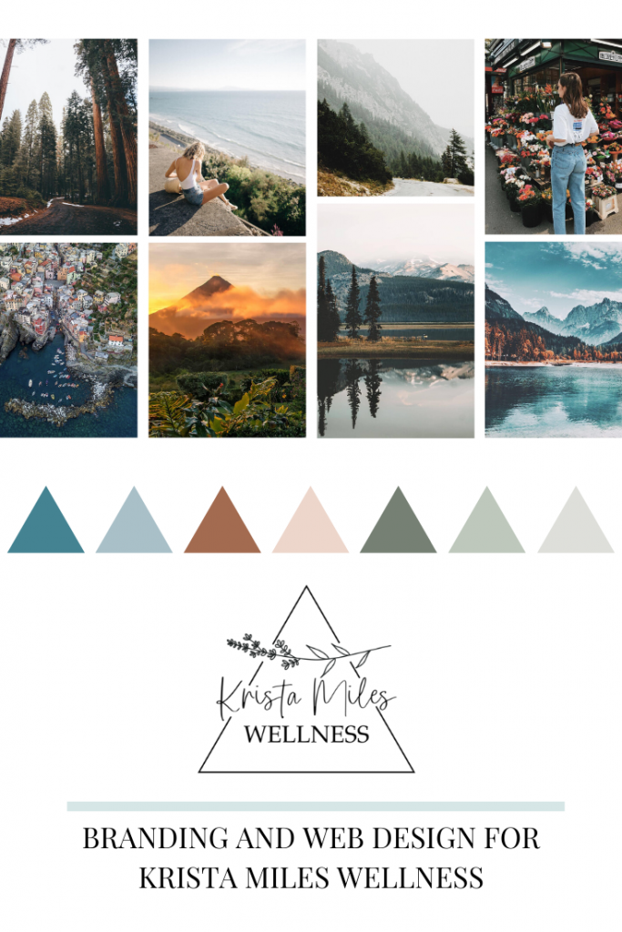 Branding and Web Design for Krista Miles Wellness